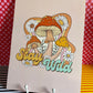 A4 Art Illustration Print: 'Stay Wild' - Hung On You Boutique