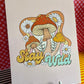 A4 Art Illustration Print: 'Stay Wild' - Hung On You Boutique