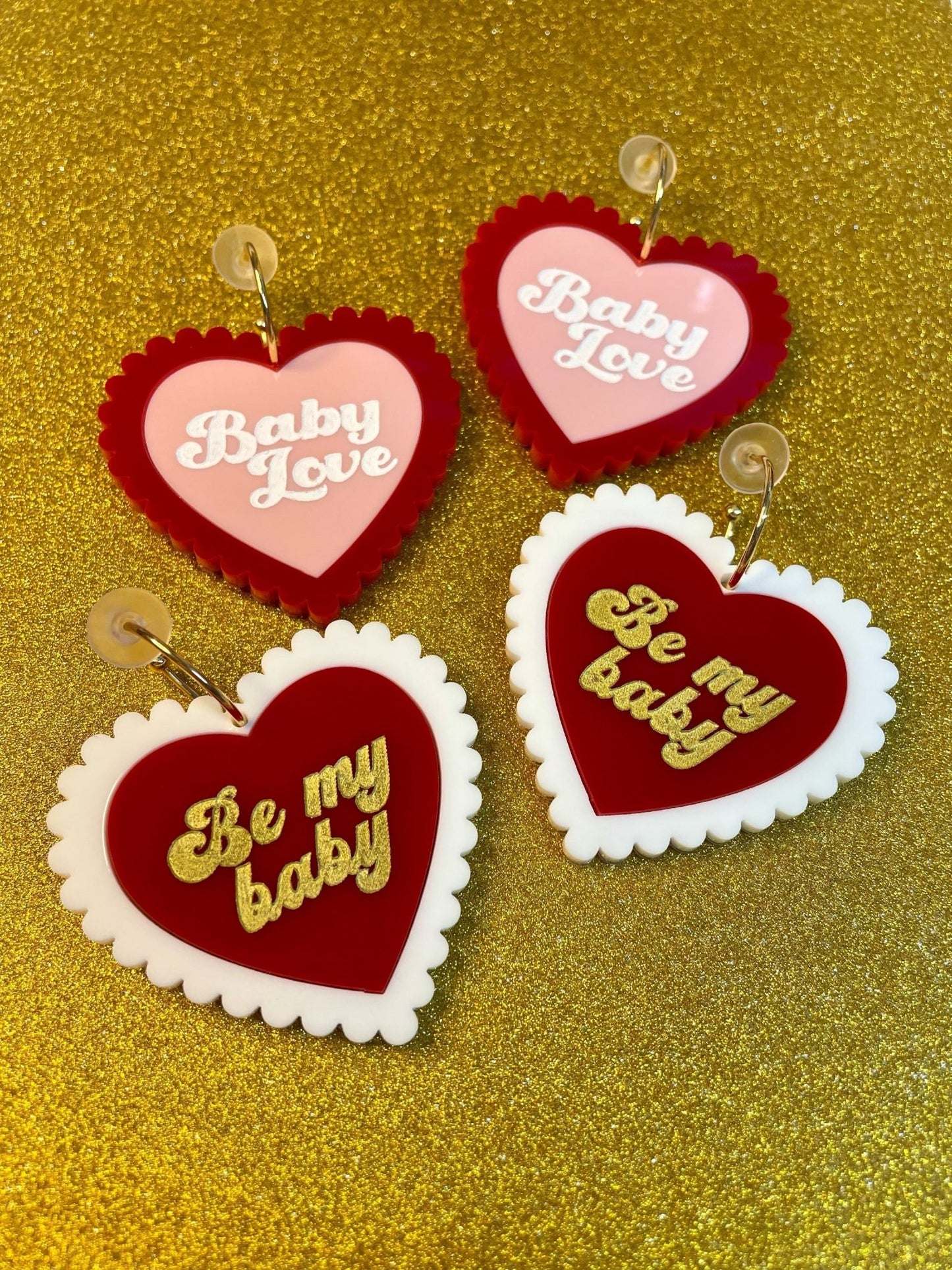 Baby Love Earrings - Hung On You Boutique