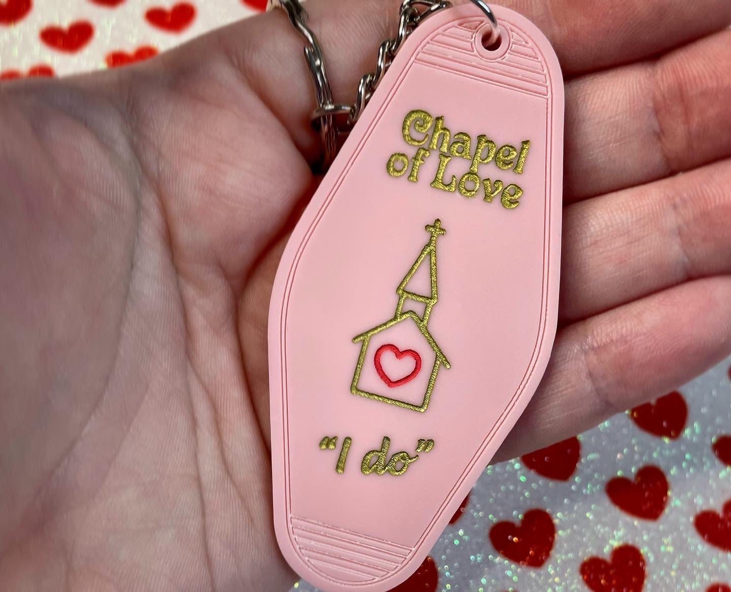 Chapel of Love Keyring - Hung On You Boutique