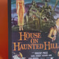 House on Haunted Hill Vintage Movie Poster A4 Print