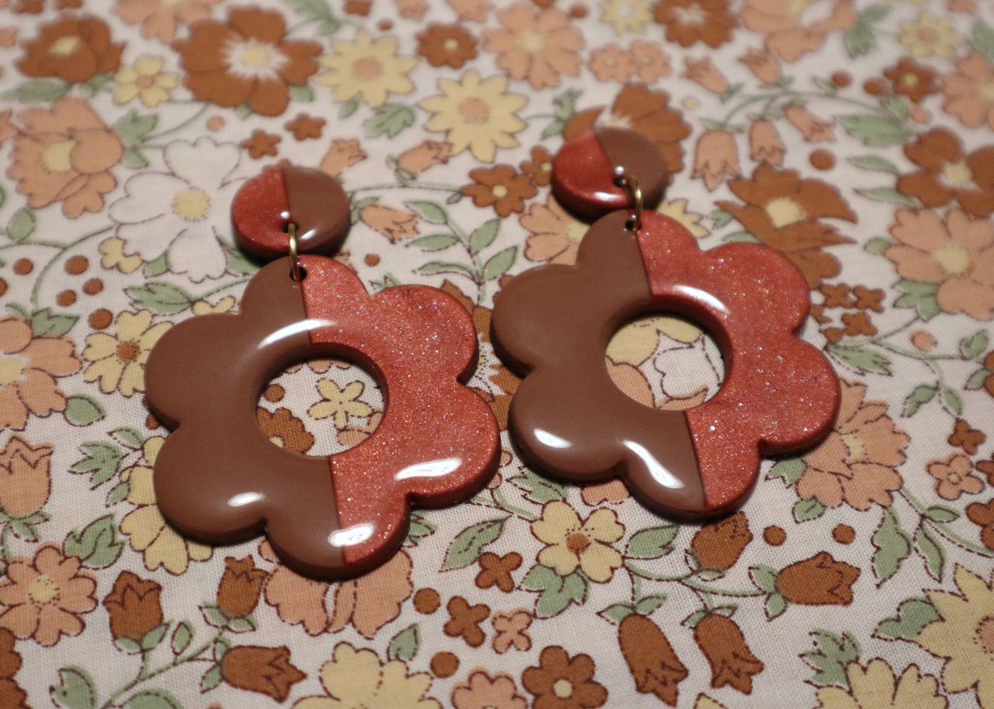 Retro Collection: Daisy Duo Earrings - Hung On You Boutique