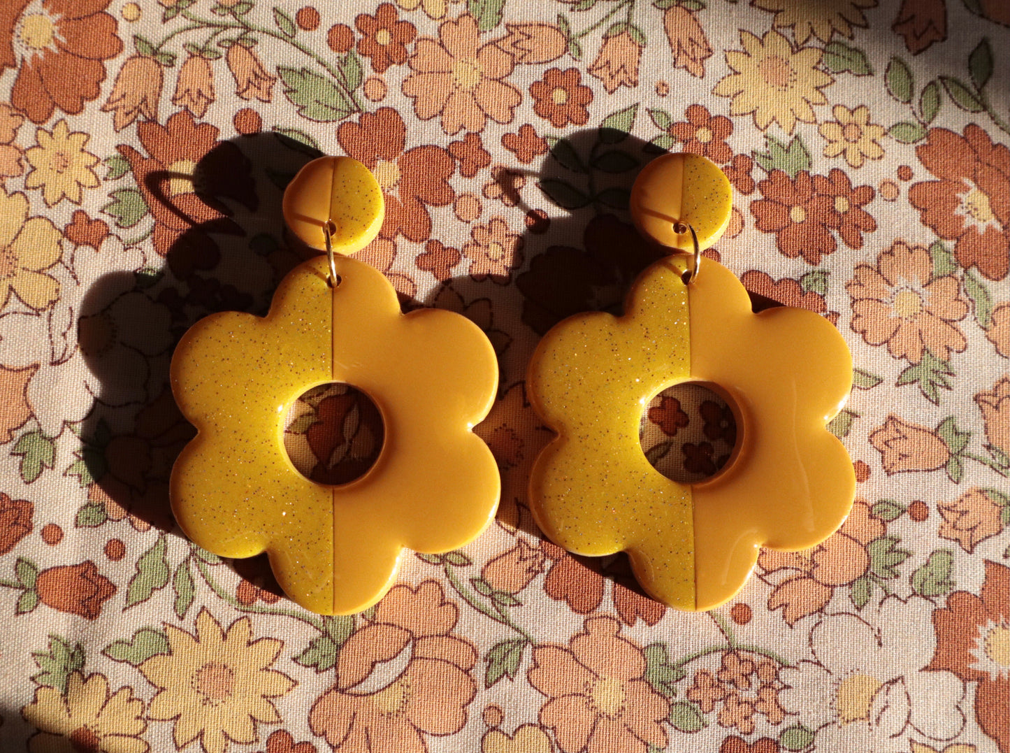 Retro Collection: Daisy Duo Earrings - Hung On You Boutique