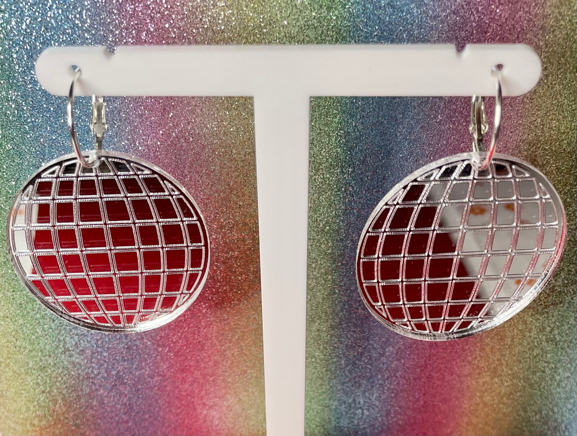 Mirror Ball Earrings - Hung On You Boutique