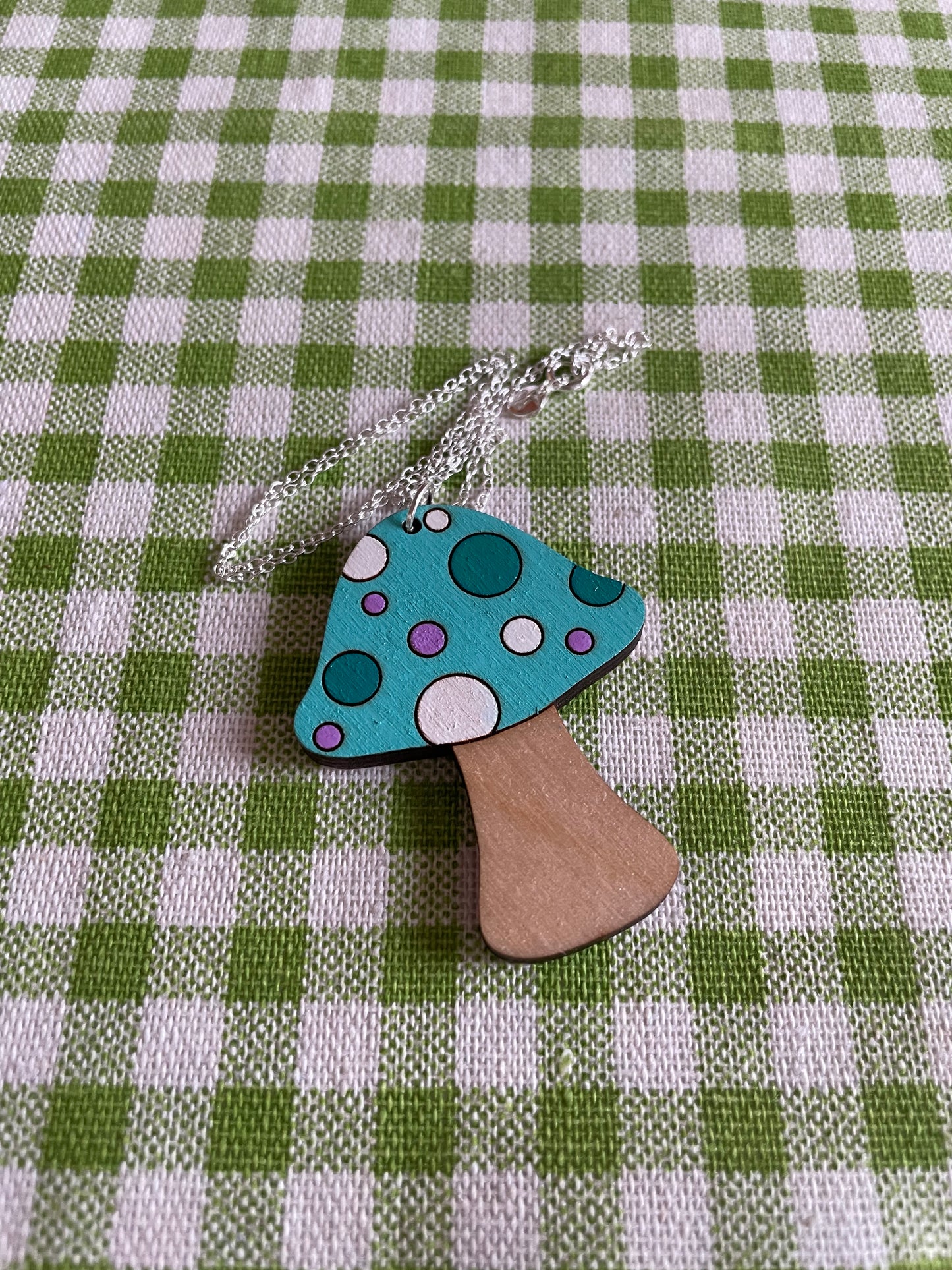 Mushroom Necklace: Spots - Hung On You Boutique