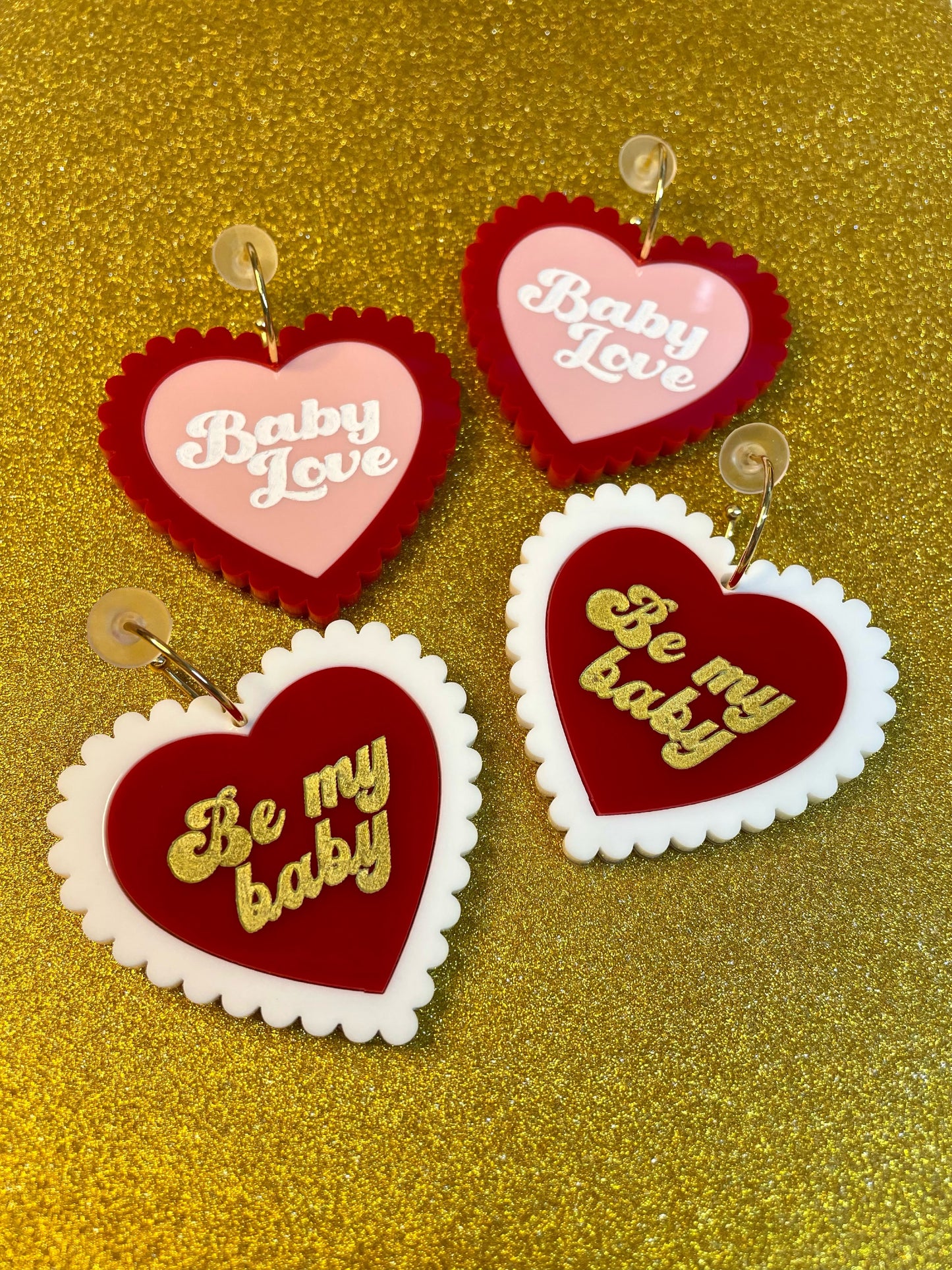 Be My Baby Earrings - Hung On You Boutique