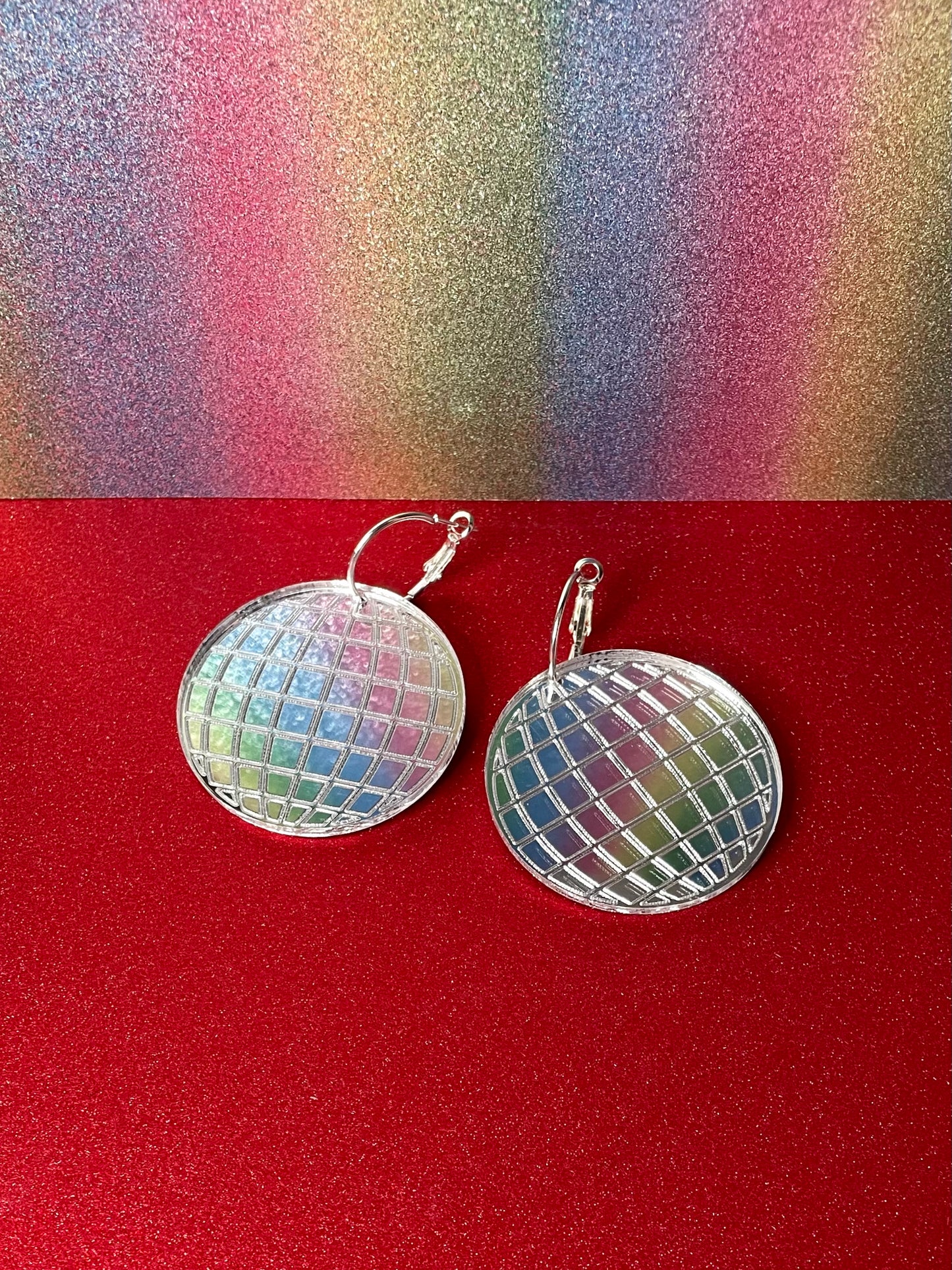 Mirror Ball Earrings - Hung On You Boutique