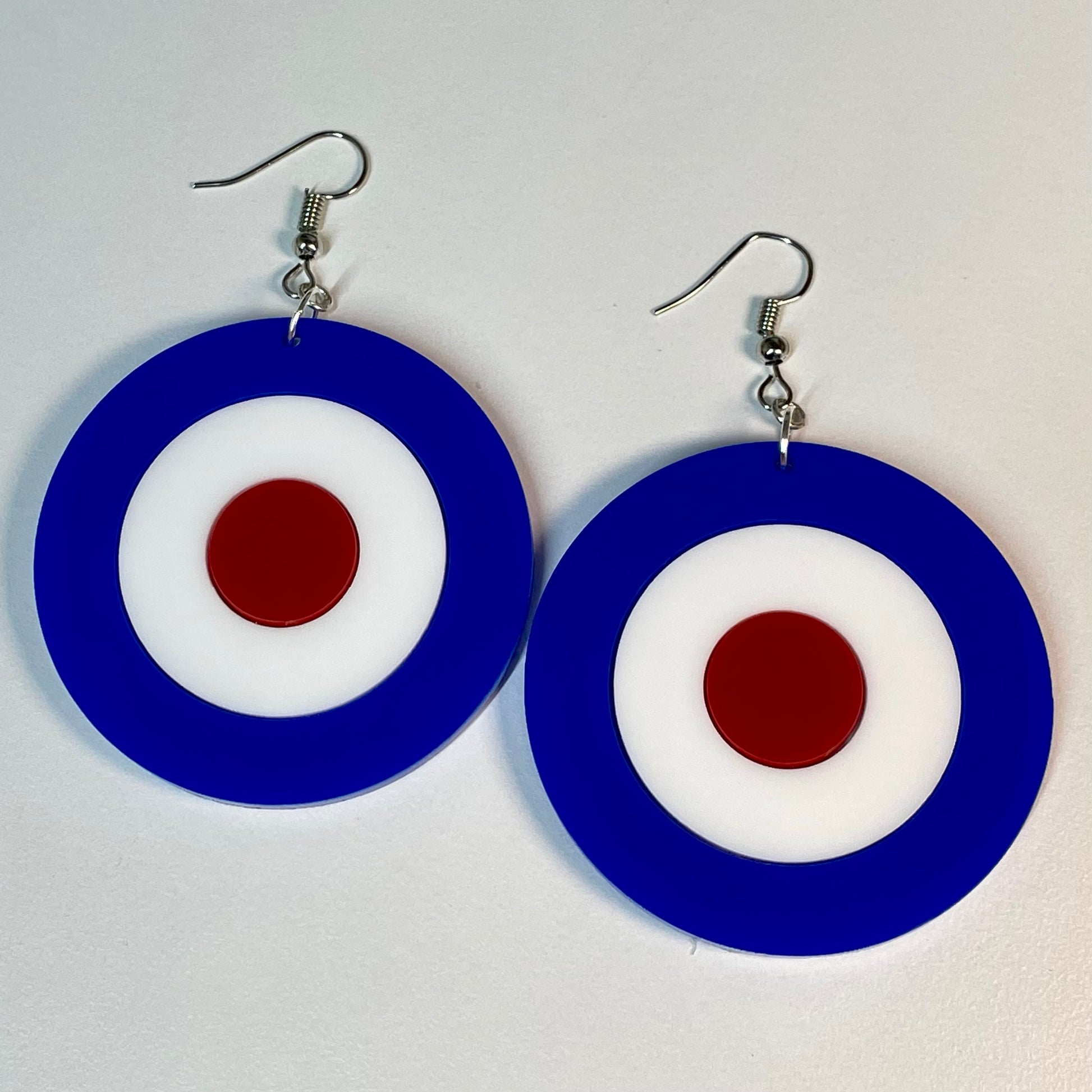 Mod Target Earrings - Hung On You Boutique