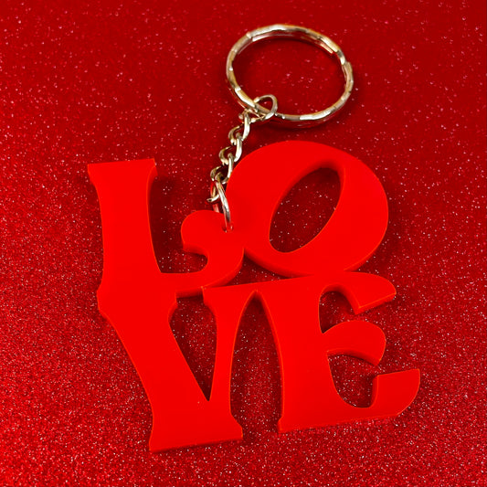 LOVE Keyring - Hung On You Boutique