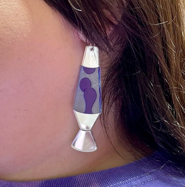 Lava Lamp Earrings - Hung On You Boutique