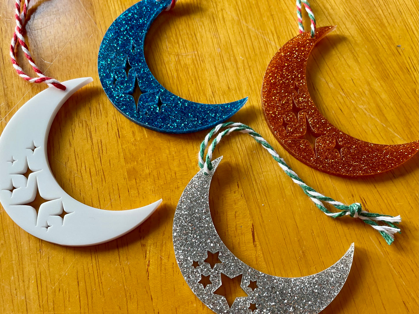 Christmas Decorations: Moon - Hung On You Boutique