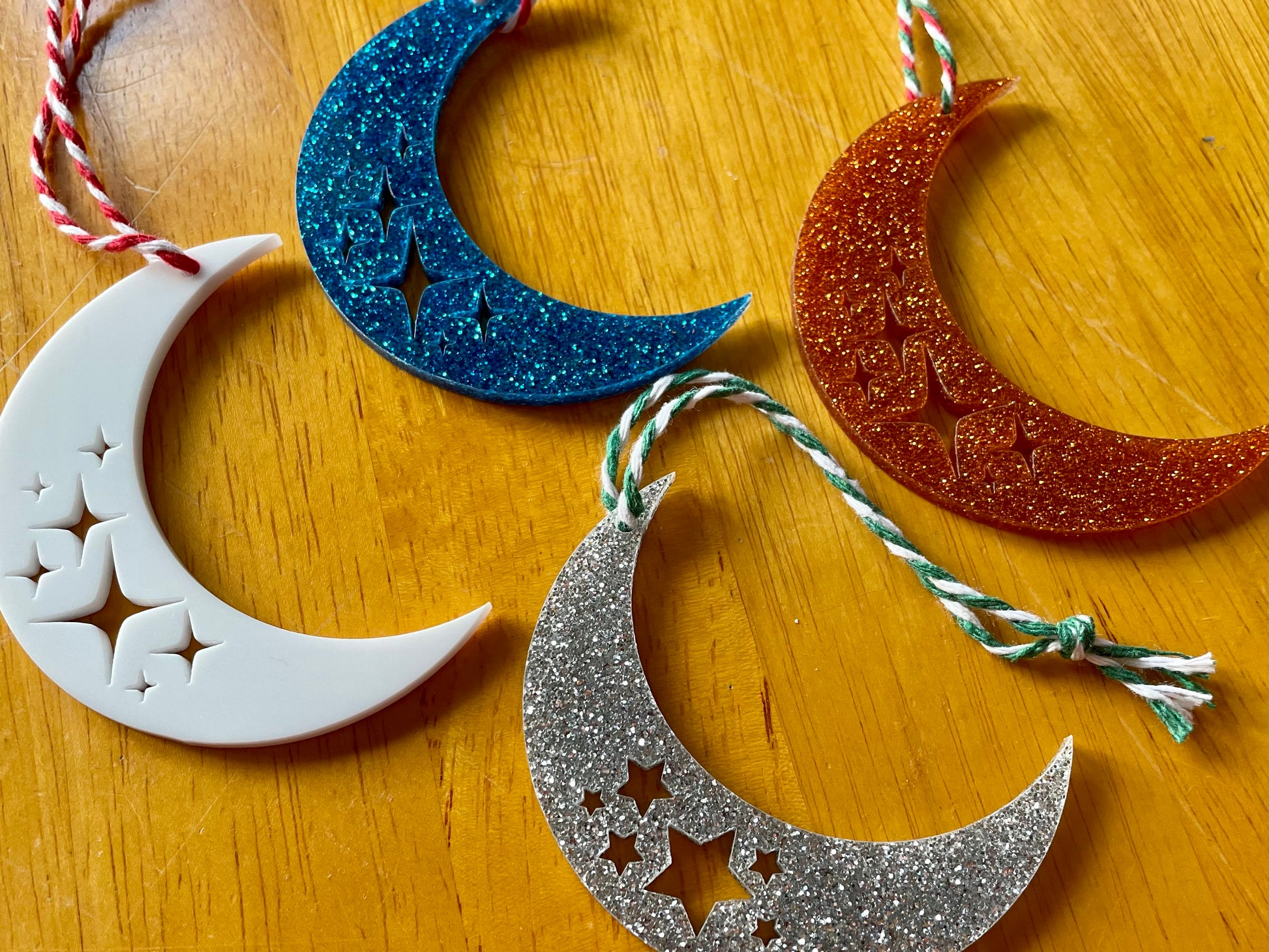 Christmas Decorations: Moon - Hung On You Boutique