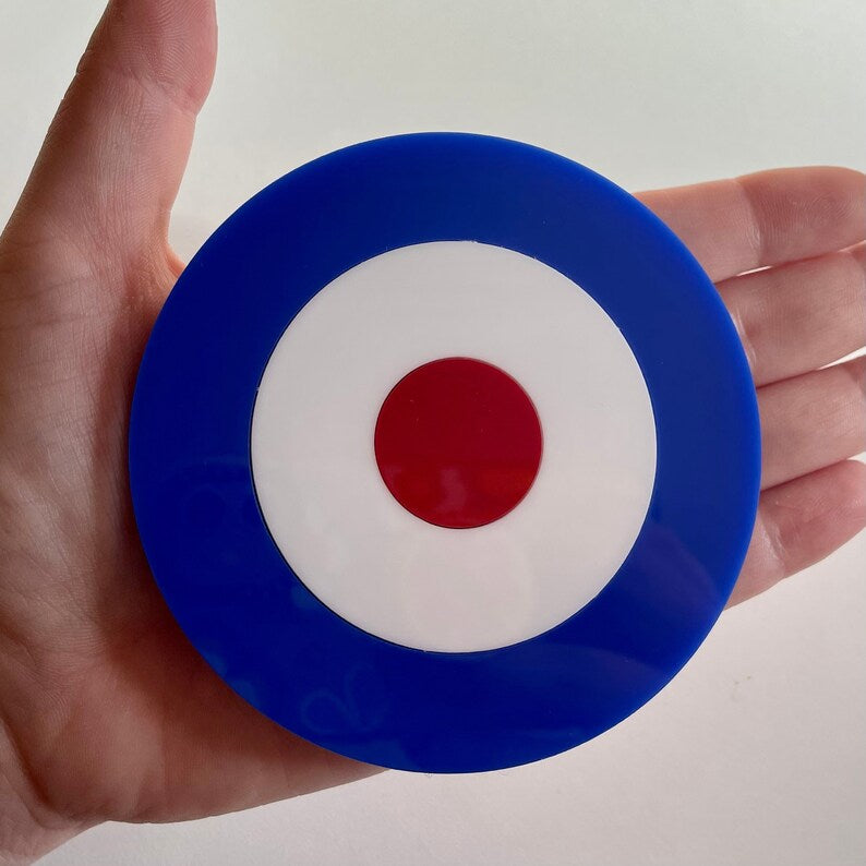 Mod Target Coaster - Hung On You Boutique