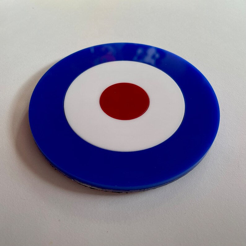 Mod Target Coaster - Hung On You Boutique