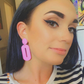 Oval Drop Earrings - Hung On You Boutique