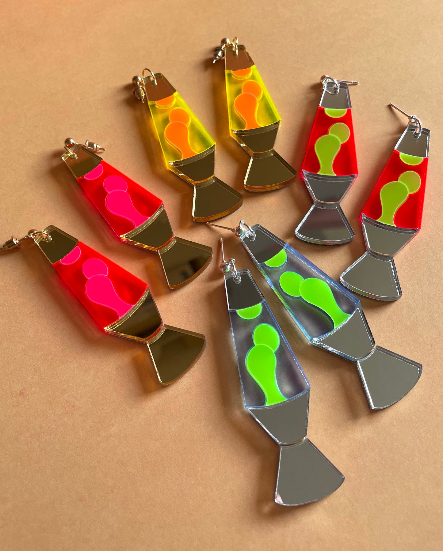 Lava Lamp Earrings - Hung On You Boutique