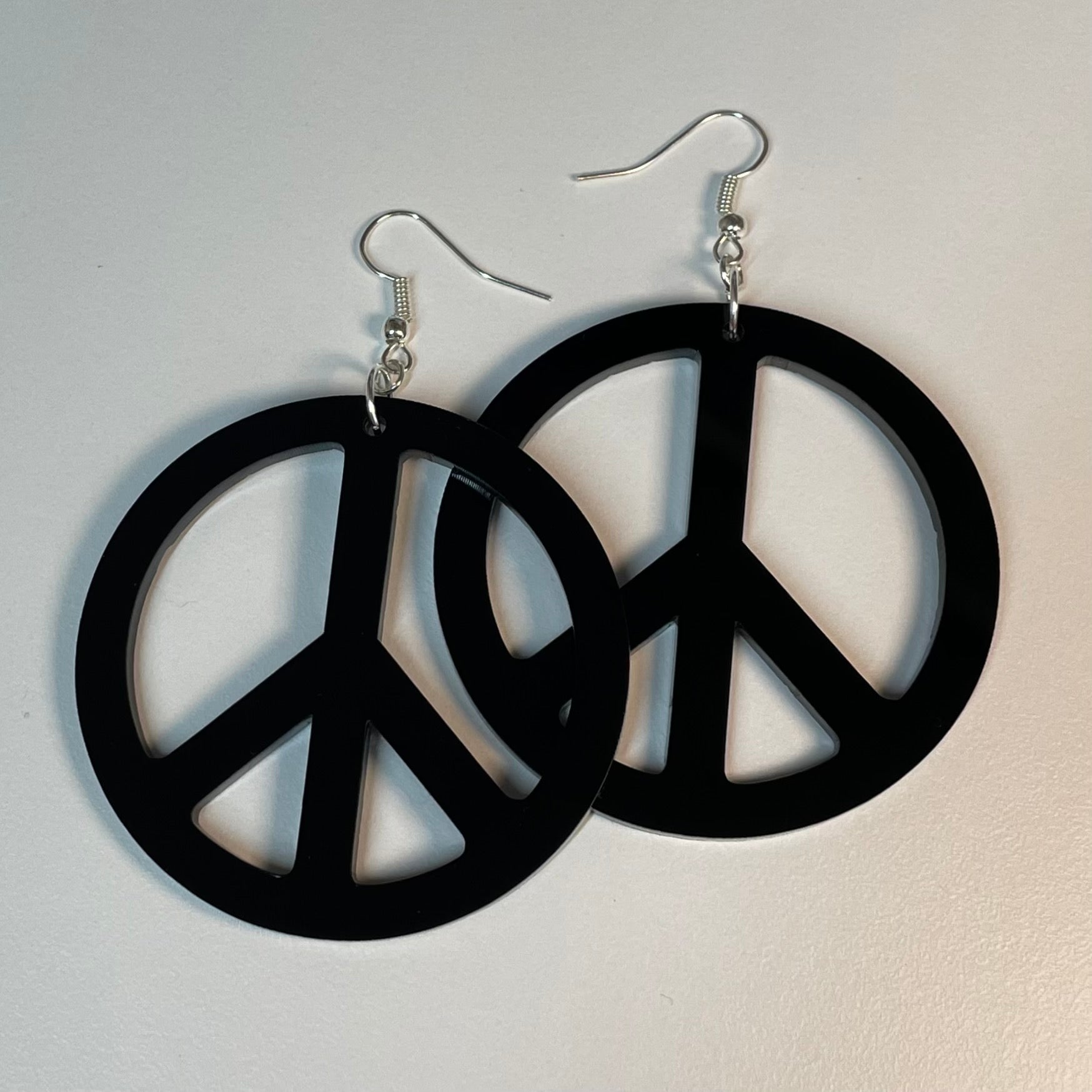 Round Peace Earrings - Hung On You Boutique